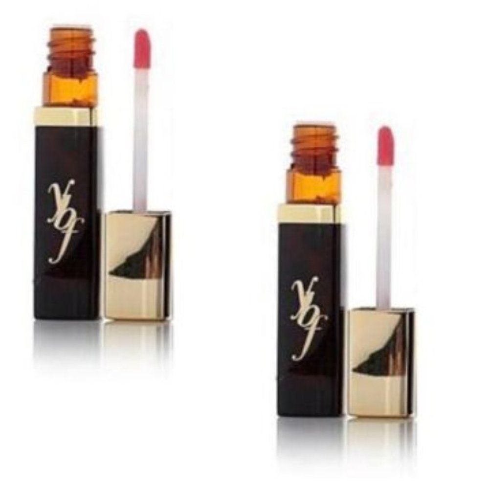 YBF Pinkaqlipscious Puma + Party Animal Pink Lip Gloss .22 oz Each